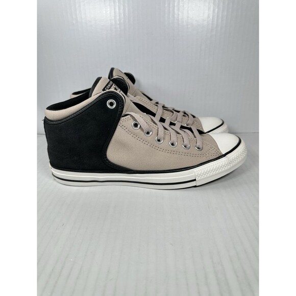 Size 9 Converse CTAS High Street Papyrus/Black Men's Mid Top Sneaker A14294C NEW - Picture 2 of 9